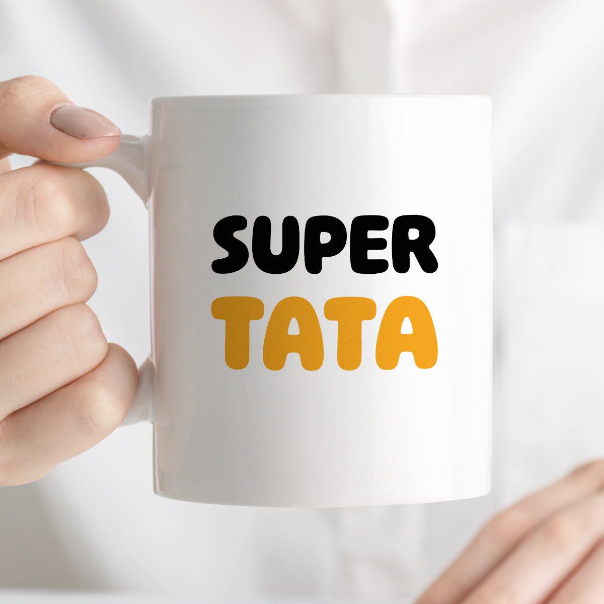 Kubek z nadrukiem - "SUPER TATA"