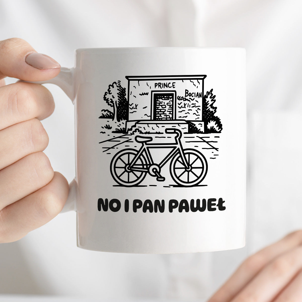 Kubek z nadrukiem - HITY POLSKIEGO INTERNETU - PAWEŁ JUMPER - "No i Pan Paweł"