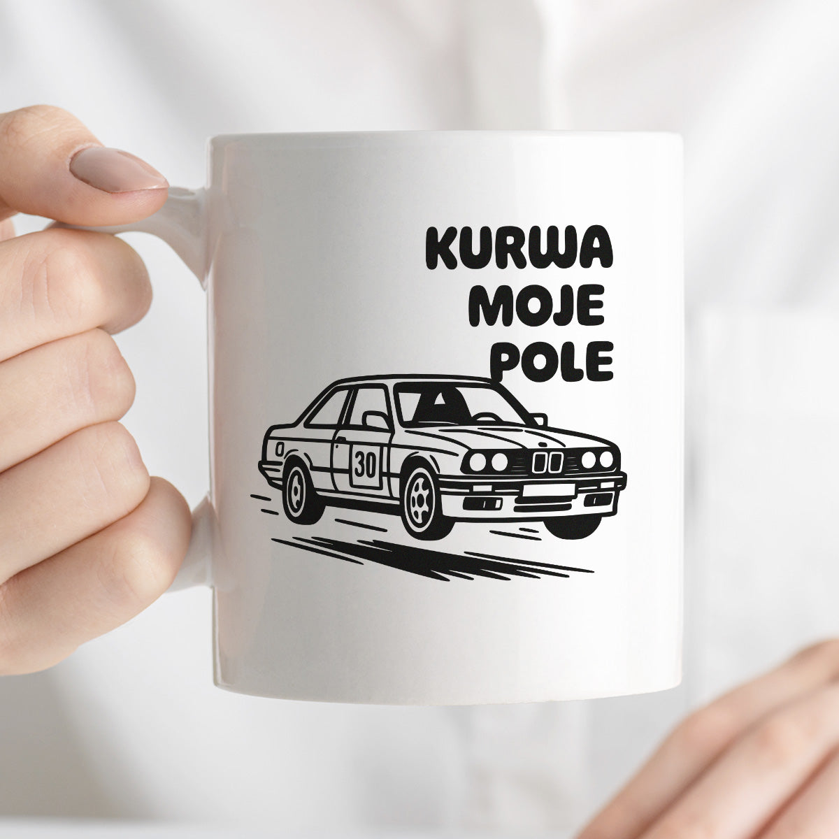 Kubek z nadrukiem - HITY POLSKIEGO INTERNETU - "Kurwa moje pole"