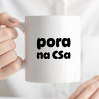 Kubek z nadrukiem "pora na CSa"