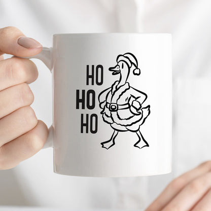 Kubek świąteczny z GĄSKĄ - "HO HO HO"