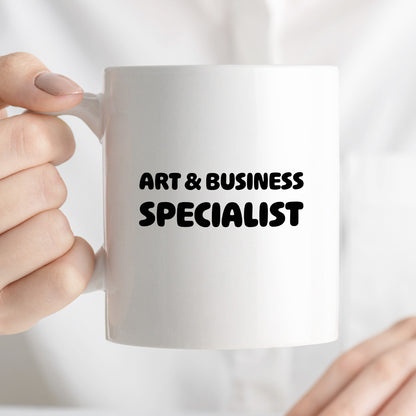 Kubek z nadrukiem - "Art & Business Specialist"