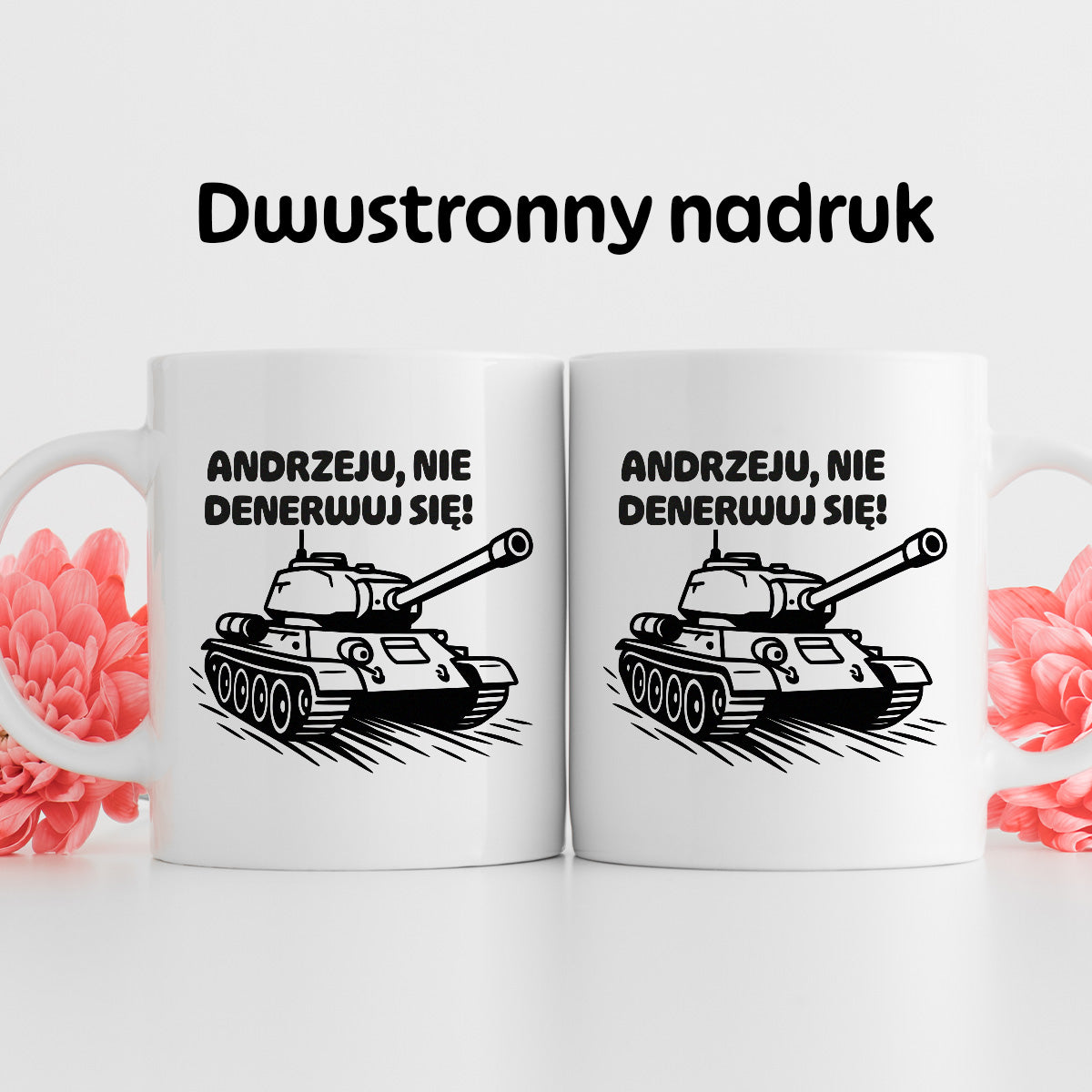 Kubek z nadrukiem - HITY POLSKIEGO INTERNETU - "Andrzeju, nie denerwuj się"