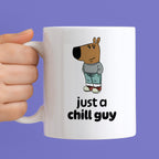 Kubek z nadrukiem "just a chill guy"