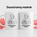 Kubek z nadrukiem "Dajcie mi święty spokój" - Cytaty MAMY - DZIEŃ MAMY