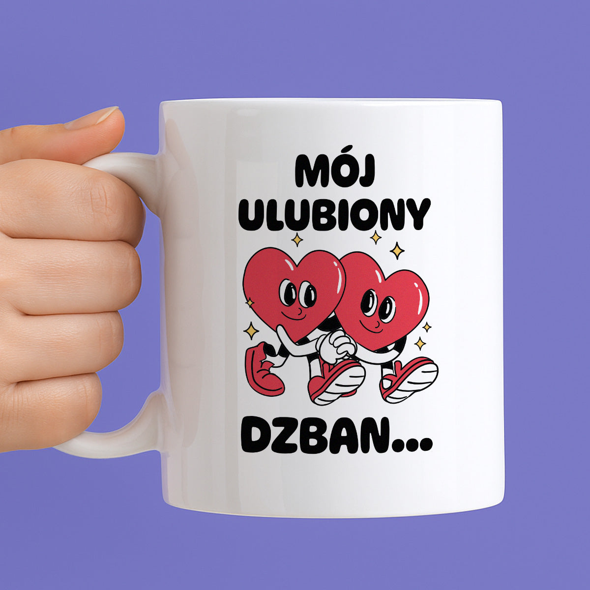 Kubek z nadrukiem "Mój ulubiony dzban"