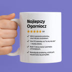 Kubek z nadrukiem "Najlepszy Ogarniacz"