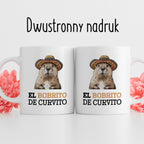 Kubek z nadrukiem "El bobrito de curvito"