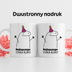 Kubek z nadrukiem - "Najlepszego stara ruro"