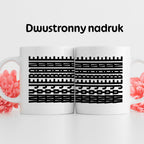 Kubek z nadrukiem INCOGNITO (wzorek) - "WYJEBANE"