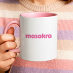 Kubek z nadrukiem "masakra"