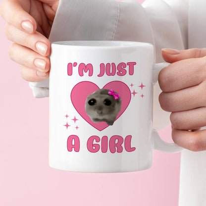 Kubek z nadrukiem "I'm just a girl"