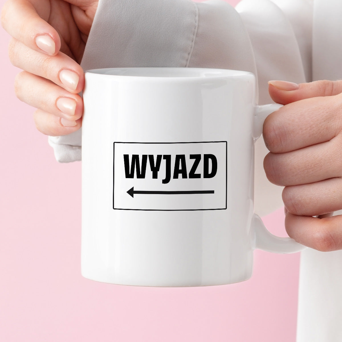 Kubek z nadrukiem - "Wyjazd"