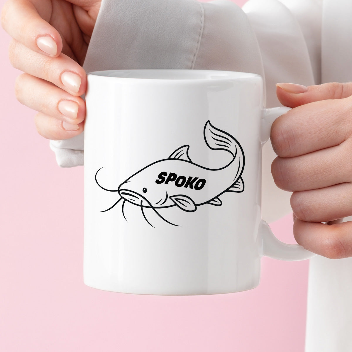Kubek z nadrukiem "w sumie spoko"