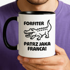 Kubek z nadrukiem - HITY POLSKIEGO INTERNETU - "Forfiter - patrz jaka franca"