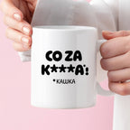 Kubek z nadrukiem "CO ZA KAWKA"