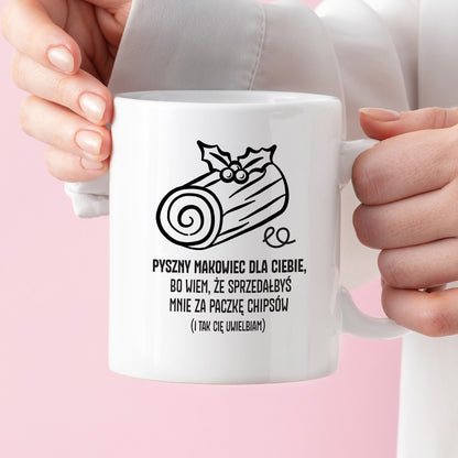 Kubek świąteczny - "MAKOWIEC" II