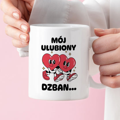 Kubek z nadrukiem "Mój ulubiony dzban"