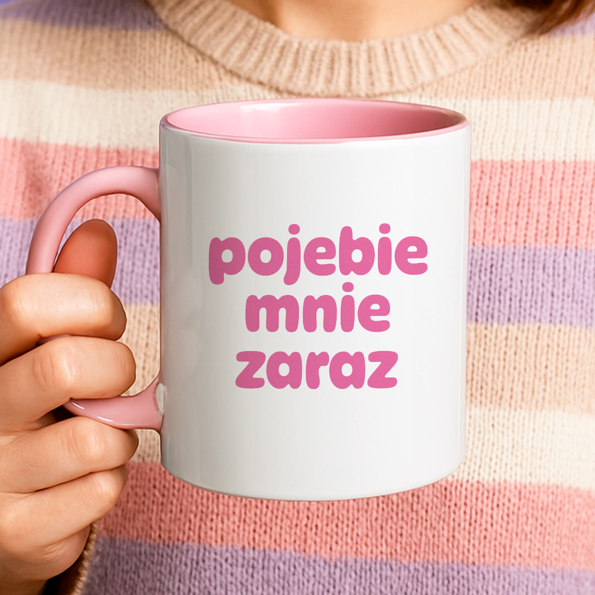 Kubek z nadrukiem "pojebie mnie zaraz" v2