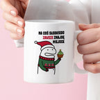 Kubek świąteczny mem "Na cos słodkiego zawsze znajdę miejsce"