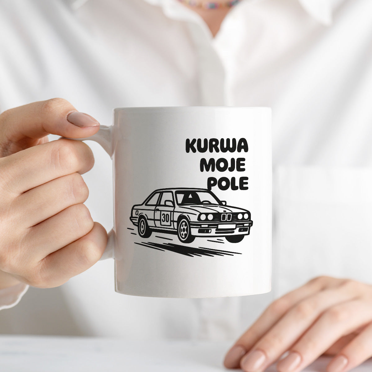 Kubek z nadrukiem - HITY POLSKIEGO INTERNETU - "Kurwa moje pole"