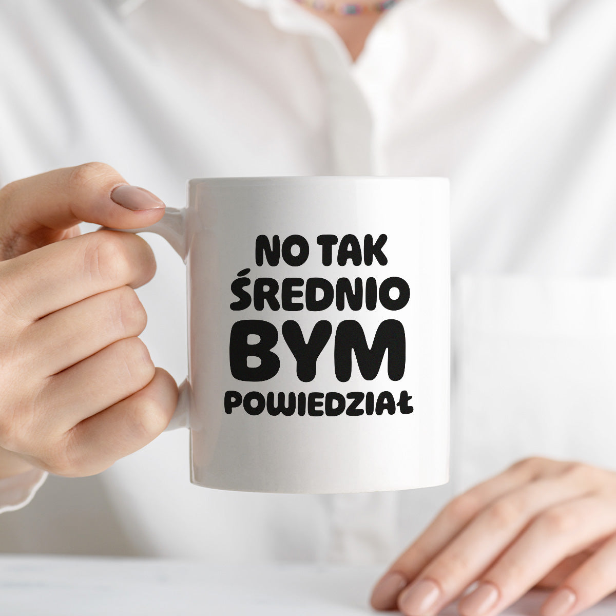Kubek z nadrukiem - HITY POLSKIEGO INTERNETU - "No tak średnio bym powiedział"