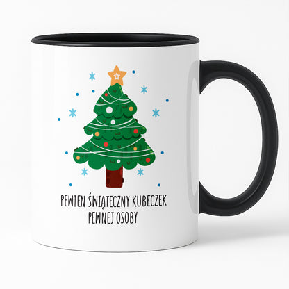 Kubek świąteczny - "Pewien świąteczny kubeczek pewnej osoby"