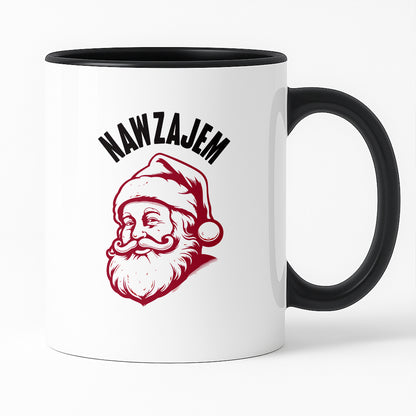 Kubek świąteczny z Mikołajem "Nawzajem"