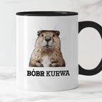 Kubek z nadrukiem "Bóbr kurwa"