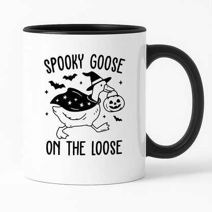 Kubek z nadrukiem "Spookie goose on the loose" HALLOWEEN 🎃