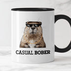 Kubek z nadrukiem "Casual bober"