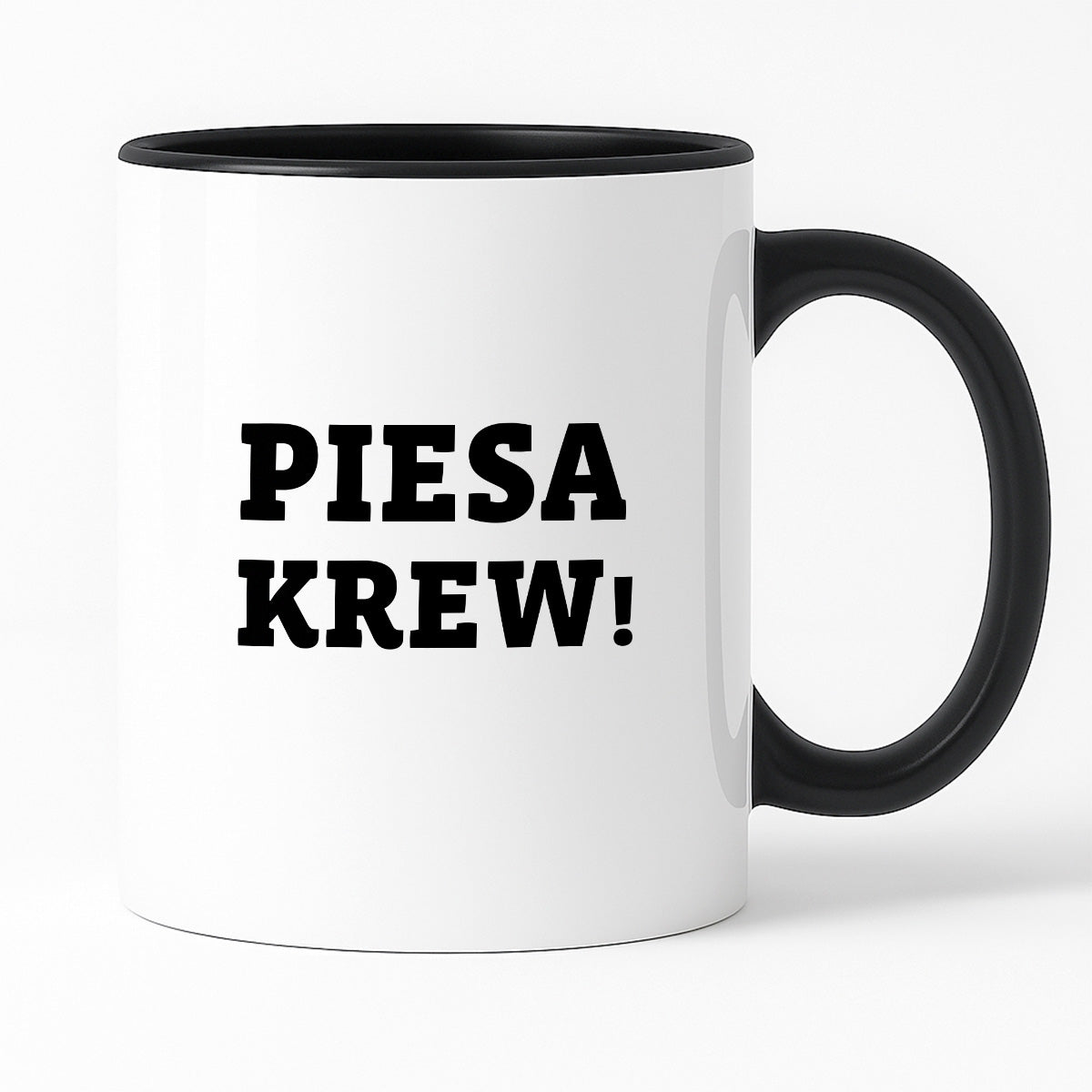 Kubek z nadrukiem - "Piesa krew!"