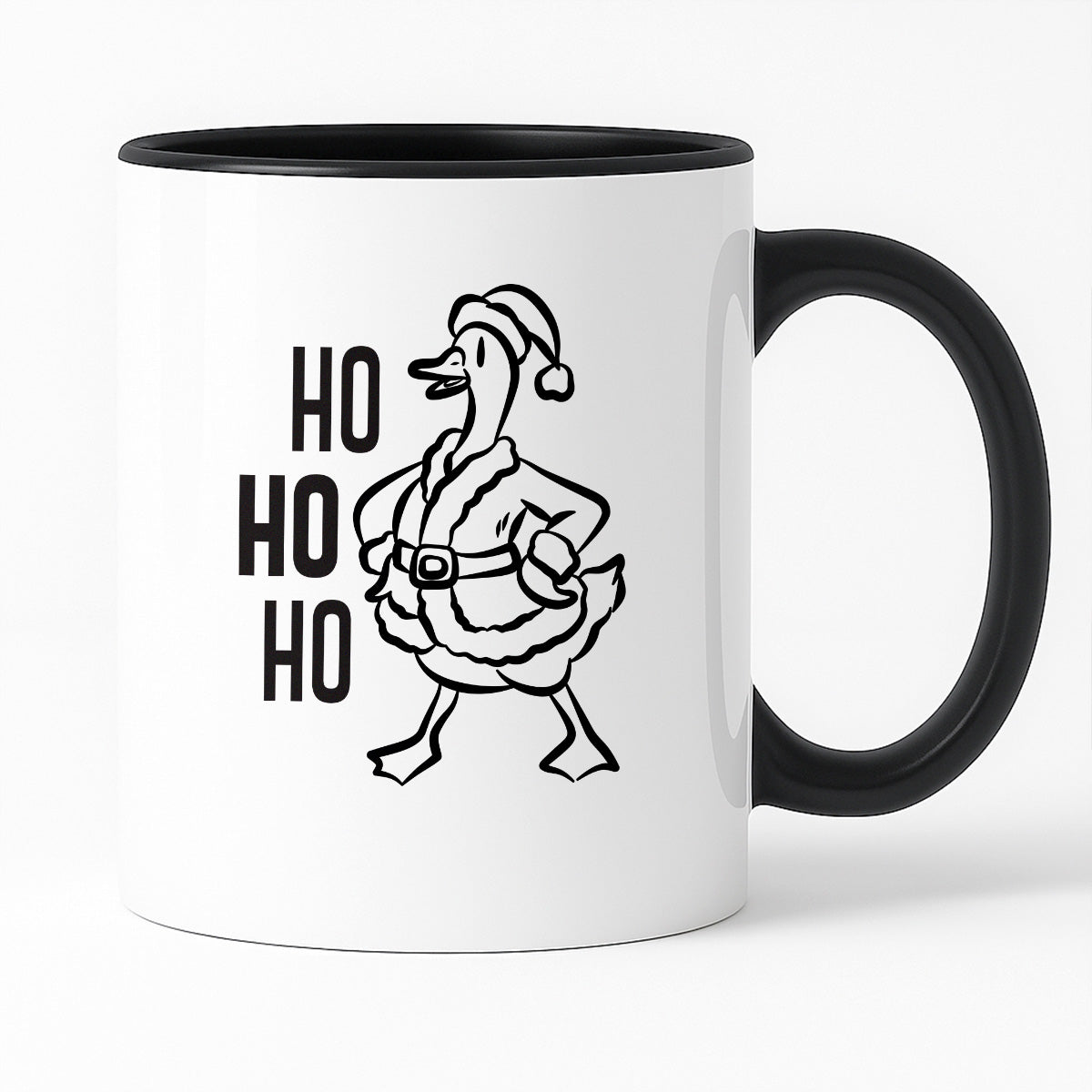 Kubek świąteczny z GĄSKĄ - "HO HO HO"