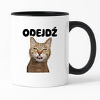 Kubek z nadrukiem - "Odejdź" KOT
