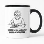 Kubek dla Babci / Dziadka - "Ubierz się, bo mi zimno jak na Ciebie patrzę"