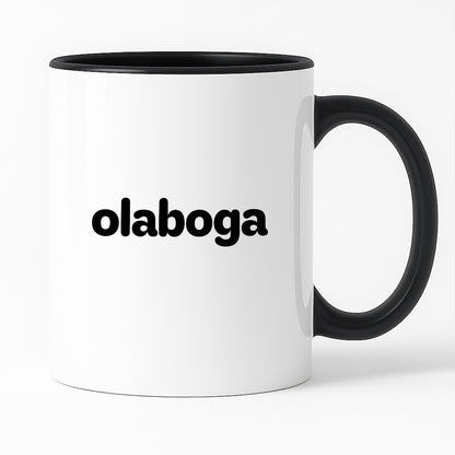 Kubek z nadrukiem - "olaboga"