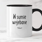 Kubek z nadrukiem "W sumie wyjebane" FB