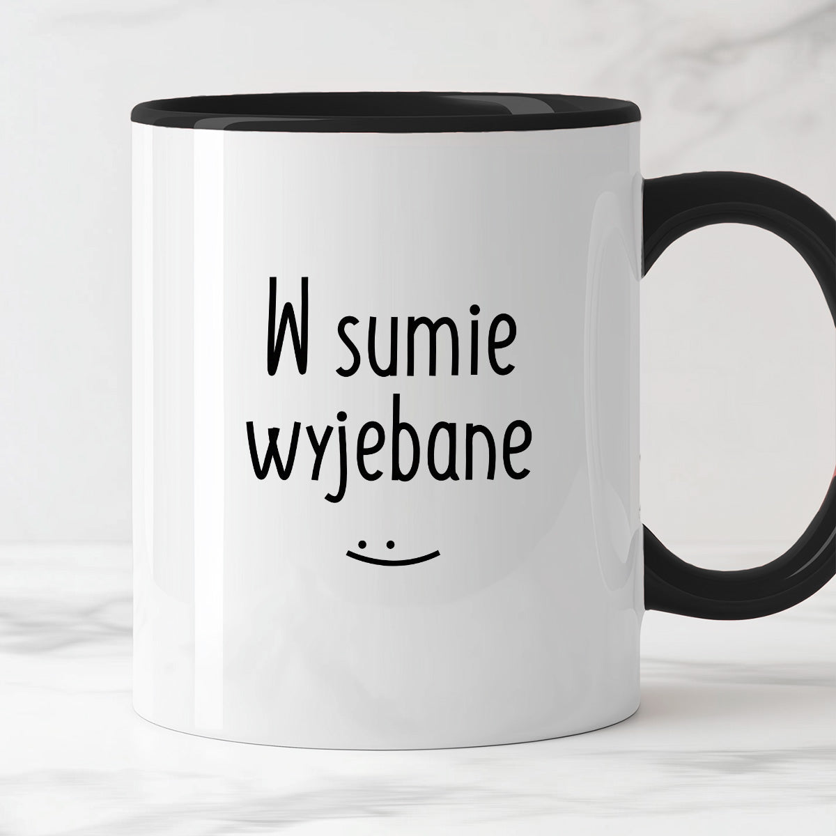 Kubek z nadrukiem "W sumie wyjebane"