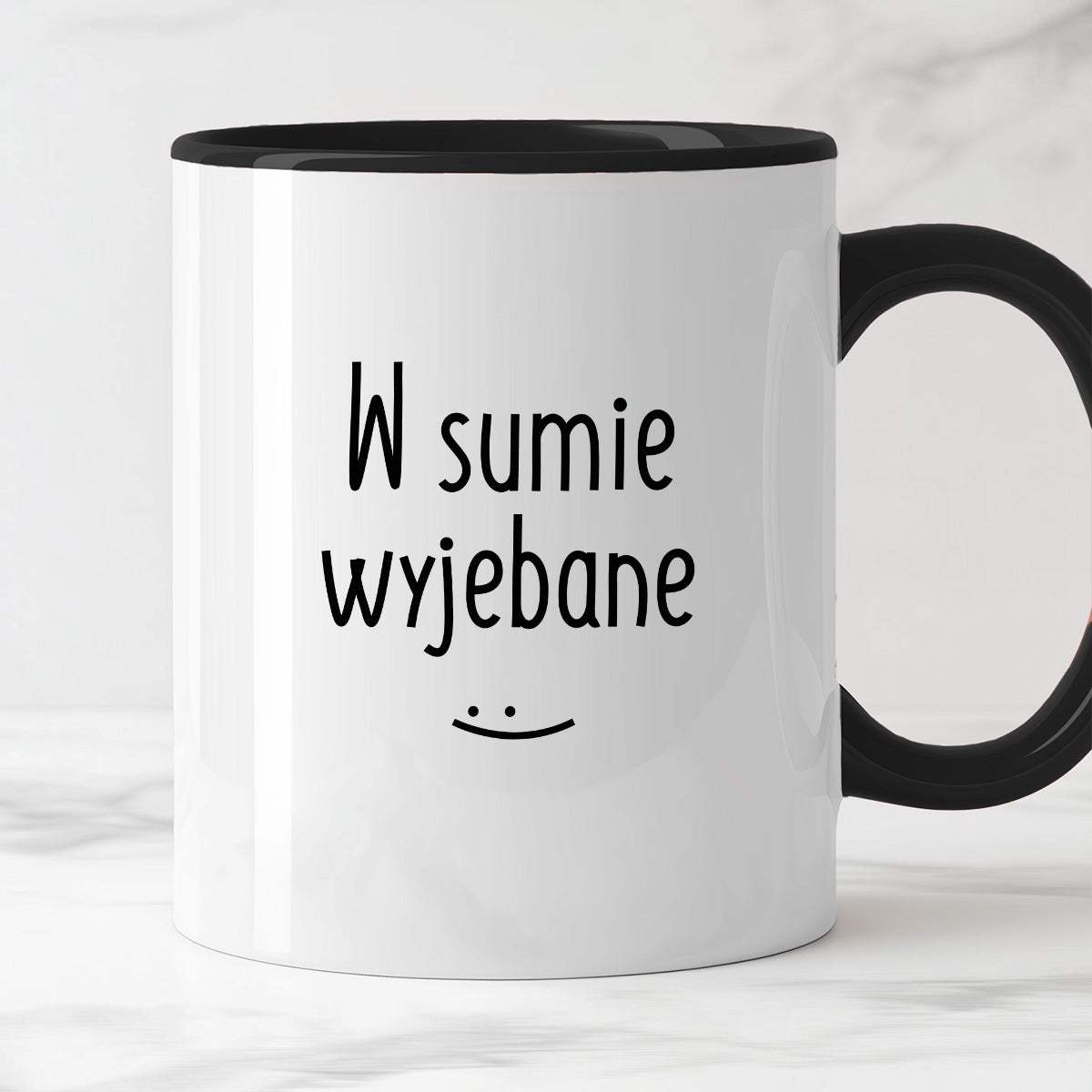 Kubek z nadrukiem "W sumie wyjebane" FB