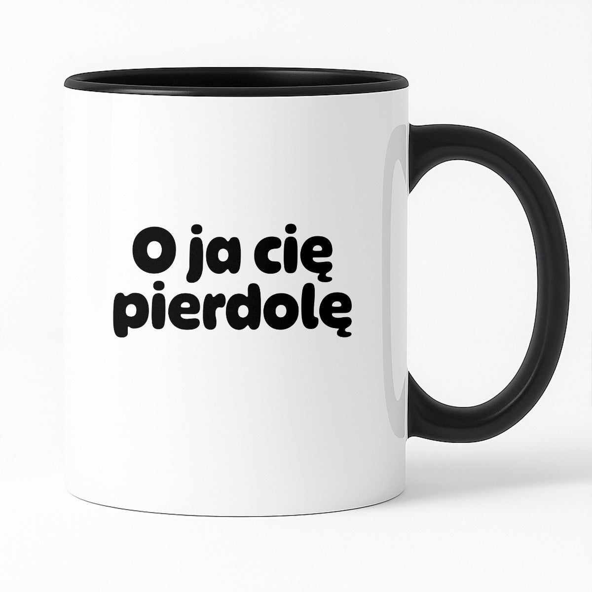 Kubek z nadrukiem - "O ja cię pierdolę"