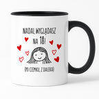 Kubek z nadrukiem - "Nadal wyglądasz na 18"