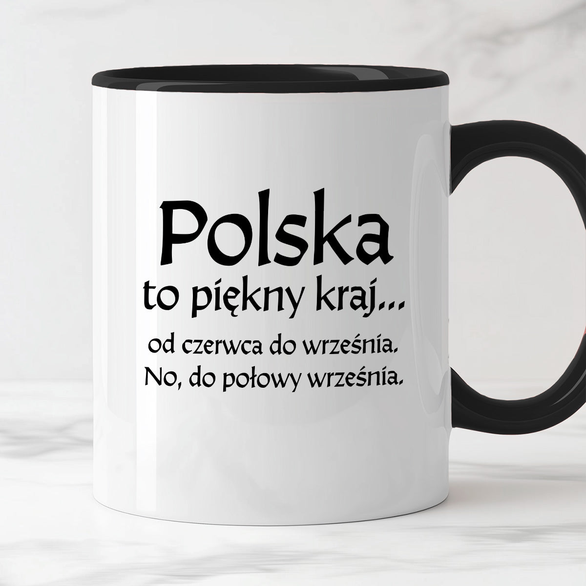 Kubek z nadrukiem "Polska to piękny kraj" v2