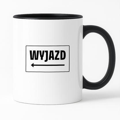 Kubek z nadrukiem - "Wyjazd"