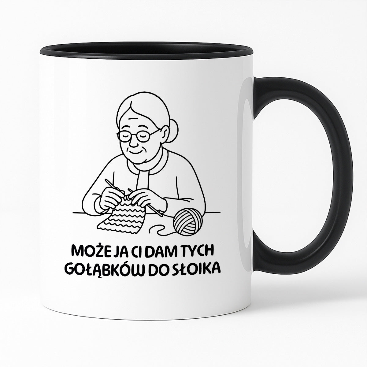 Kubek dla Babci / Dziadka - "Może ja Ci dam tych gołąbków do słoika"