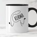 Kubek z nadrukiem "KURWA"