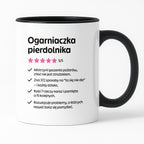 Kubek z nadrukiem "Ogarniaczka pierdolnika"