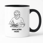 Kubek dla Babci / Dziadka - "Sama skóra i kości"