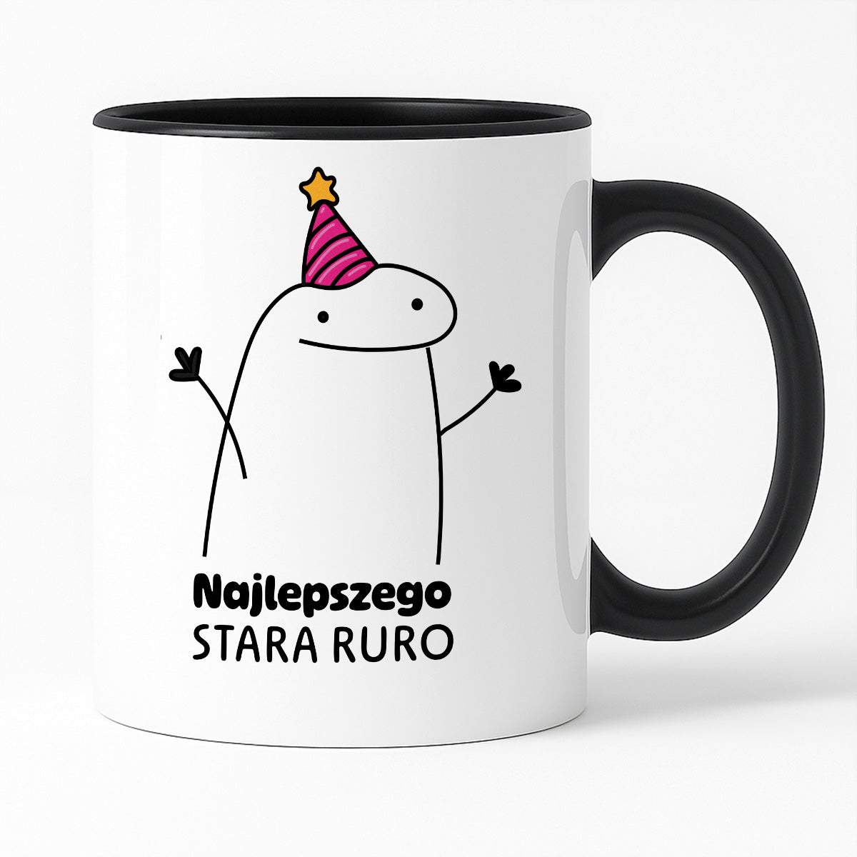 Kubek z nadrukiem - "Najlepszego stara ruro"