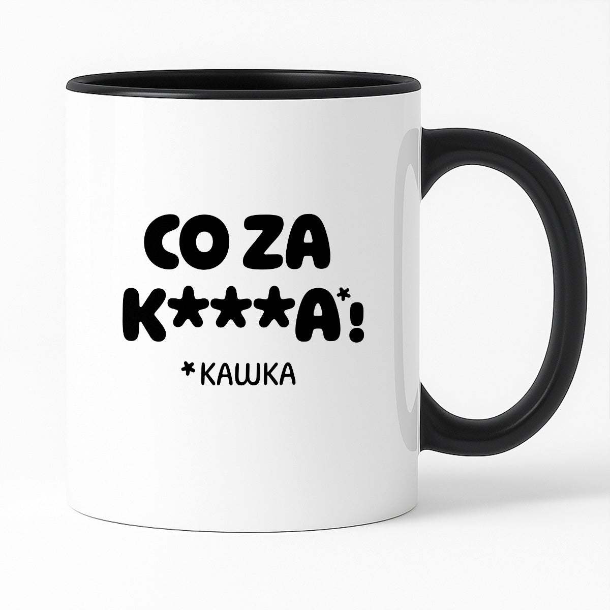 Kubek z nadrukiem "CO ZA KAWKA"