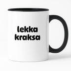 Kubek z nadrukiem - "lekka kraksa"